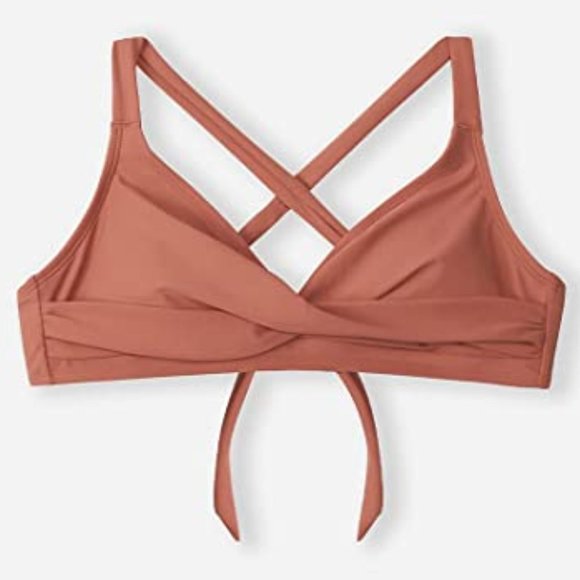 CUPSHE  Hanna Tropical Crisscross Tie Back Bikini NEW WITH TAGS! - Picture 3 of 14